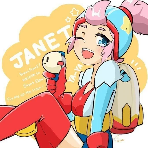 Эмодзи Джанет