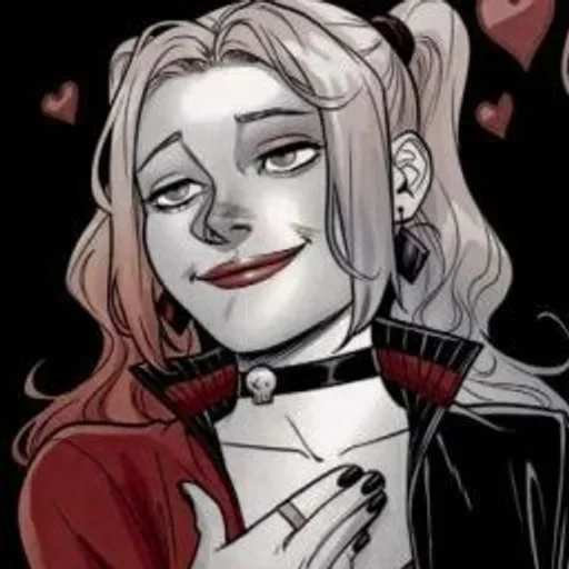 Эмодзи Джокер и Харли Квин