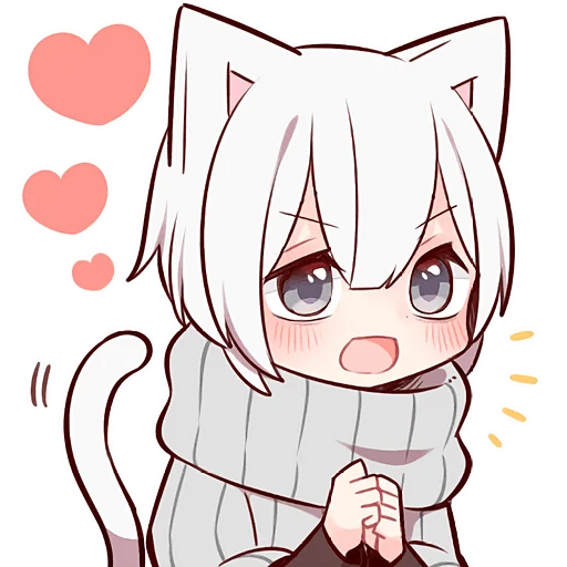 Эмодзи Усталый котенок