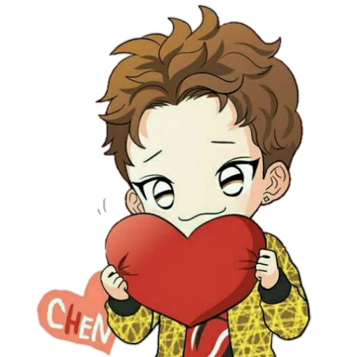Эмодзи EXO Chen