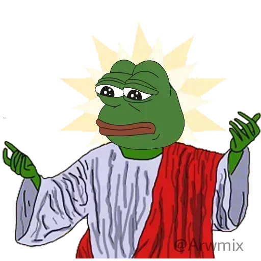 Эмодзи Easter Pepe