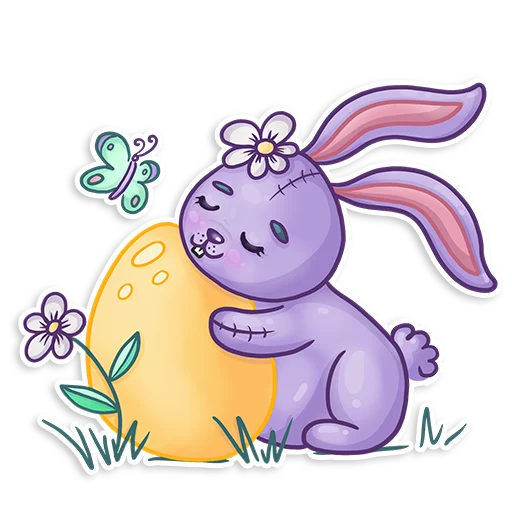 Эмодзи Easter Rabbit Toy