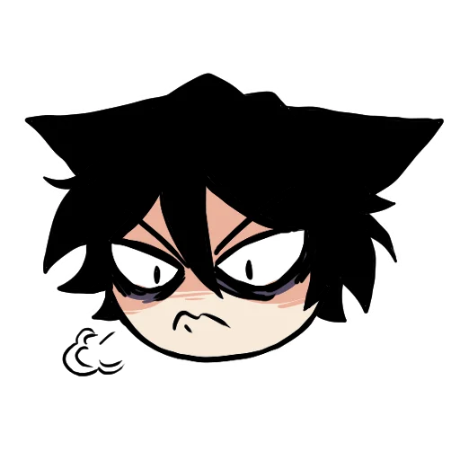 Эмодзи Edgy catboy