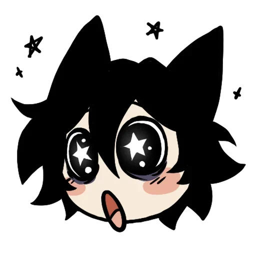 Эмодзи Edgy catboy extended