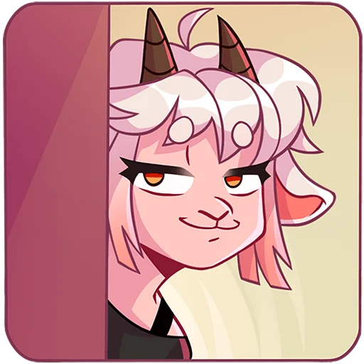 Эмодзи Эйко без надписей