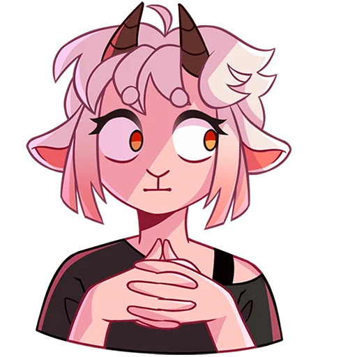 Эмодзи Эйко без надписей