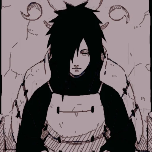 Эмодзи Мадара Учиха