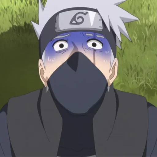 Эмодзи Какаси Хатакэ