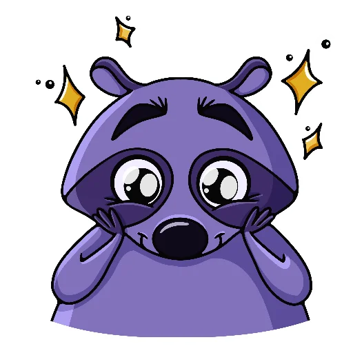 Эмодзи Енотя