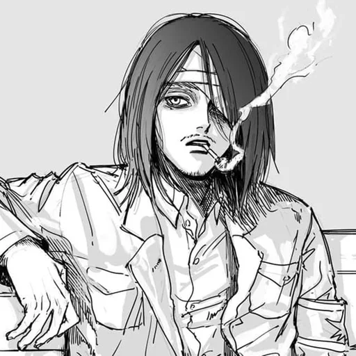 Эмодзи Eren Yaeger