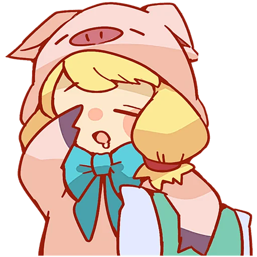 Эмодзи Побег со свинофермы