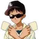 Эмодзи Evangelion Memes Compilation by Tortilla