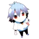 Эмодзи Evangelion School +Chibi