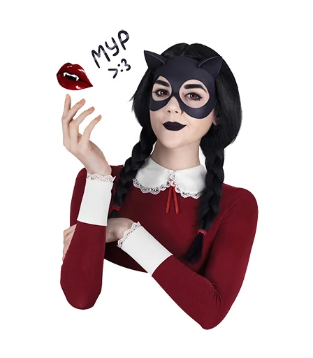 Эмодзи Эвелина Косплей