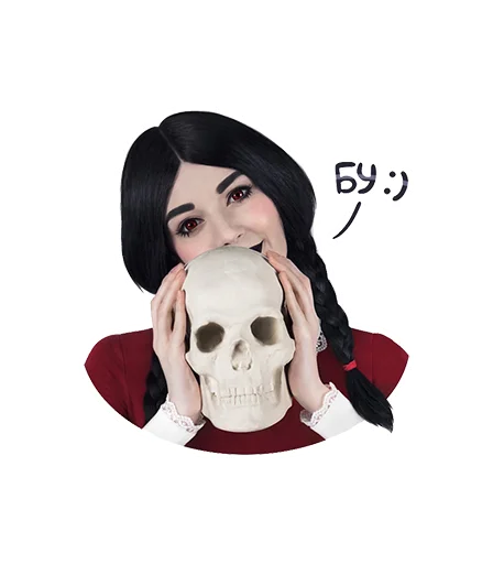 Эмодзи Эвелина Косплей