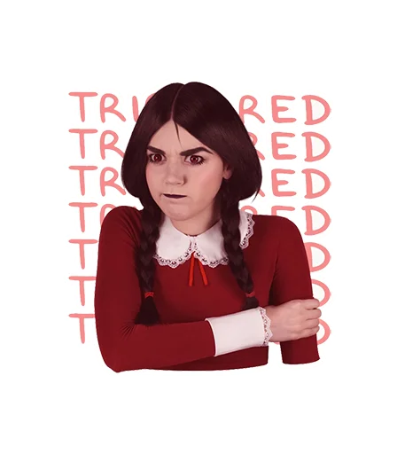 Эмодзи Эвелина Косплей