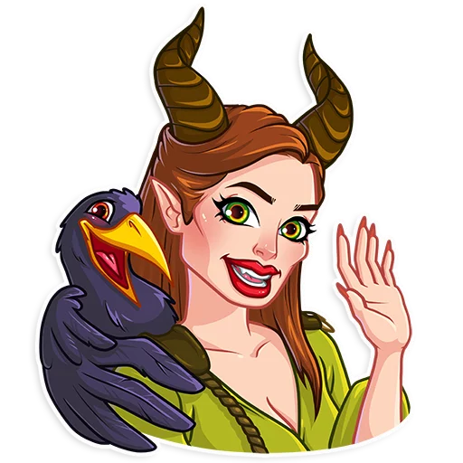 Эмодзи Maleficent