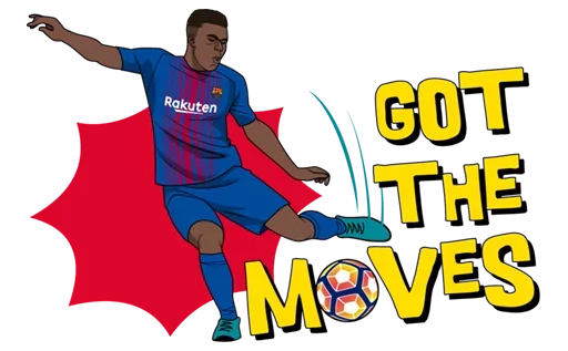 Эмодзи FC Barcelona