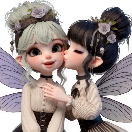 Эмодзи Феи любви 2