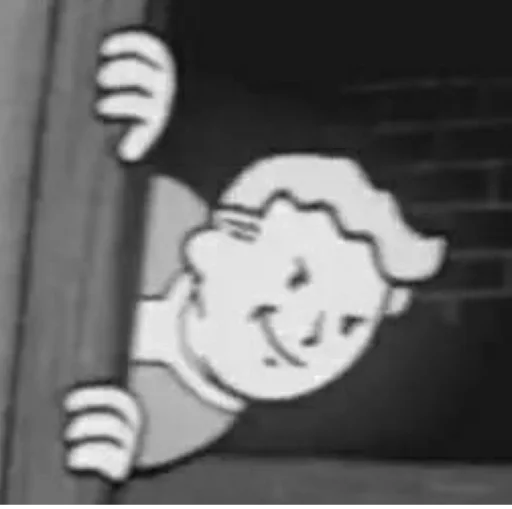Эмодзи Fallout Vault Boy