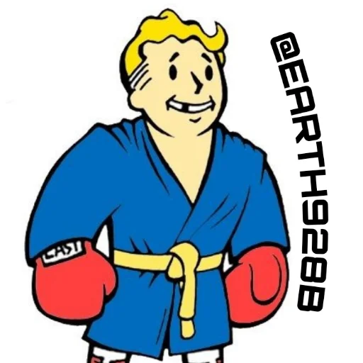 Эмодзи Fallout Vault Boy