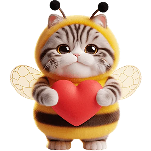 Эмодзи Котик БиБи