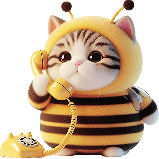 Эмодзи Котик БиБи