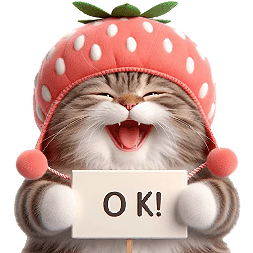 Эмодзи Пушистые клубники