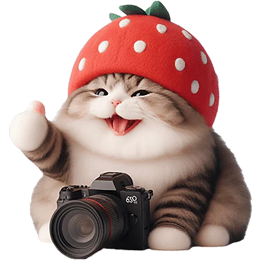 Эмодзи Пушистые клубники