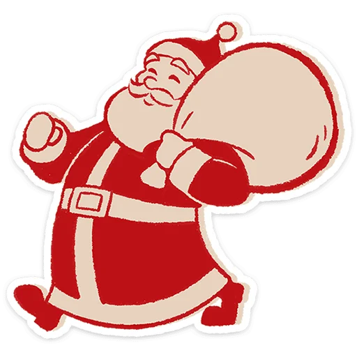 Эмодзи Дедушка Мороз