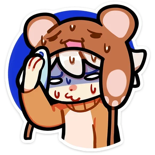 Эмодзи Федя без надписей