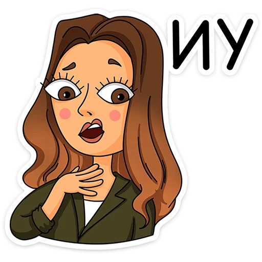 Эмодзи Женский стендап