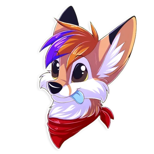 Эмодзи Fennec Art
