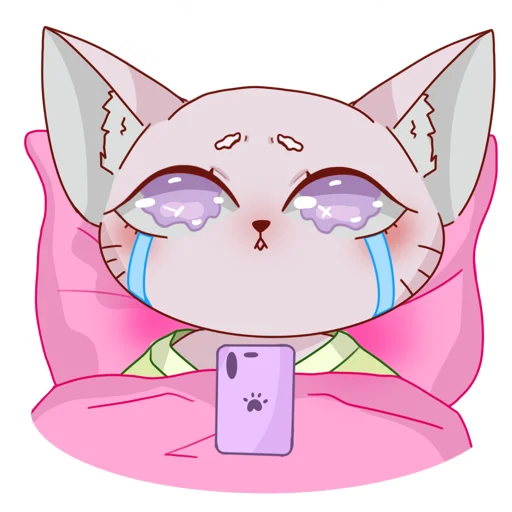 Эмодзи Фиалка (усталость как смысл жизни Арт)