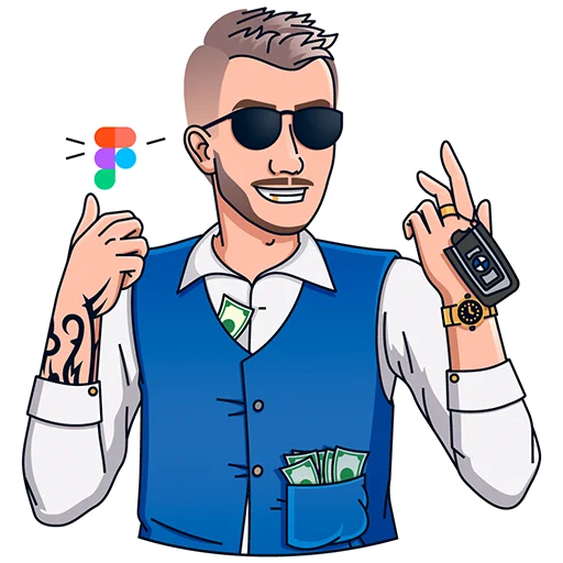 Эмодзи Figma Guys