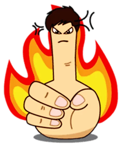 Эмодзи Fingers