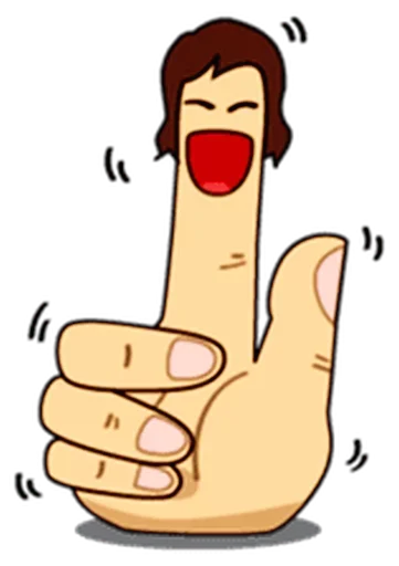 Эмодзи Fingers