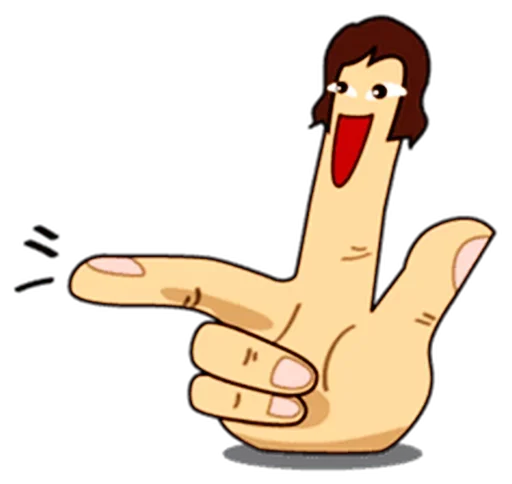 Эмодзи Fingers