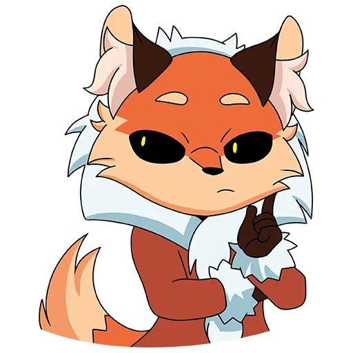 Эмодзи Лиса Алиса