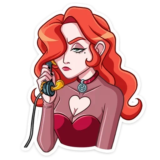 Эмодзи Огненная Лавиния без надписей