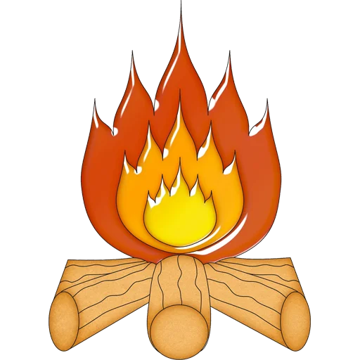 Эмодзи Fire and Flames