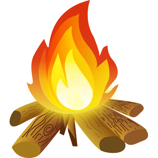 Эмодзи Fire and Flames