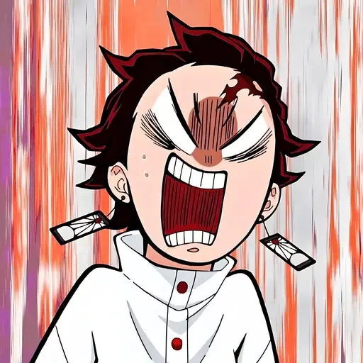 Эмодзи Demon slayer