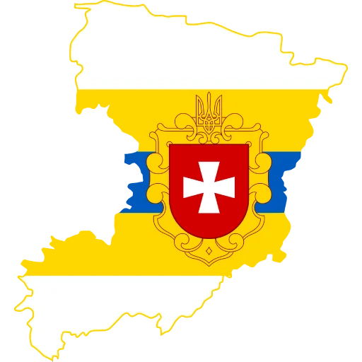 Эмодзи Flag Map Ukrainian Region
