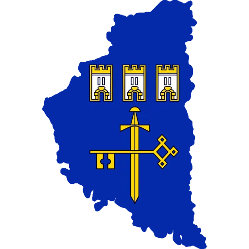 Эмодзи Flag Map Ukrainian Region