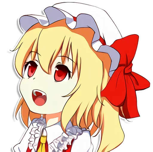 Эмодзи the most kawaii stickers in the world (Flandre)