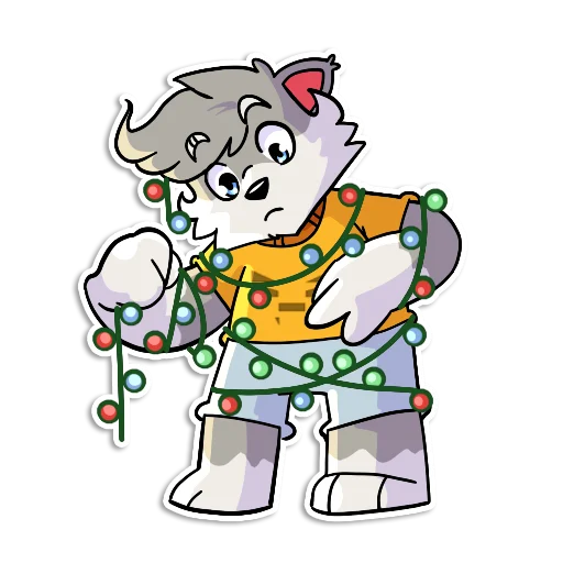 Эмодзи Новогодний Flazin