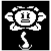 Эмодзи flowey Undertale