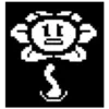 Эмодзи flowey Undertale