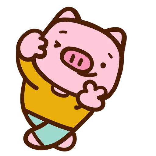 Эмодзи Meow家族及月巴豬仔